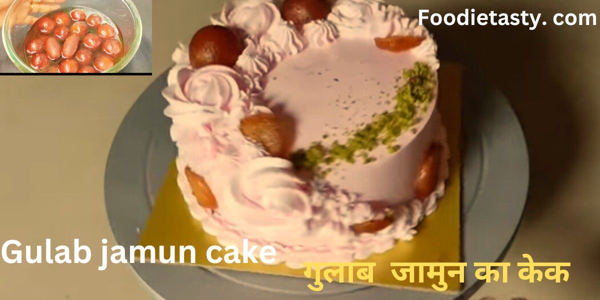 Gulab jamun cake