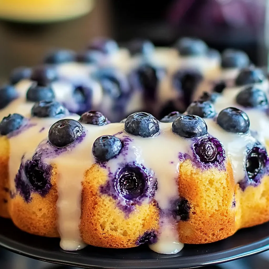 Blueberry Yogurt Cake