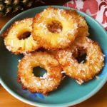 Coconut Fried Pineapple Rings