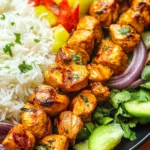 Easy Marinated Chicken Kebab