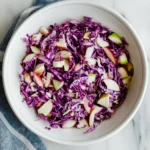 Red Cabbage Apple Slaw