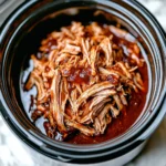 The Best Slow Cooker BBQ Pulled Chicken