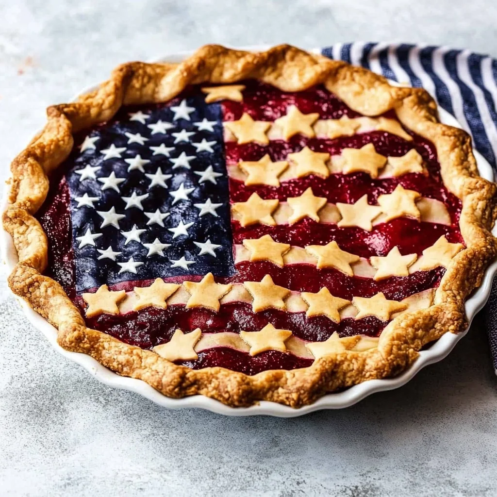American Flag Pie