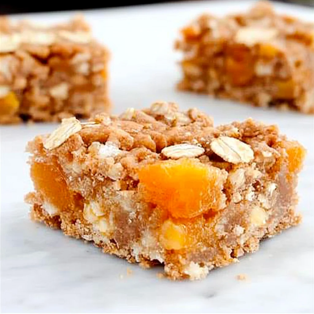 Apricot Oat Bars Recipe