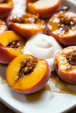 Caramelized Peaches