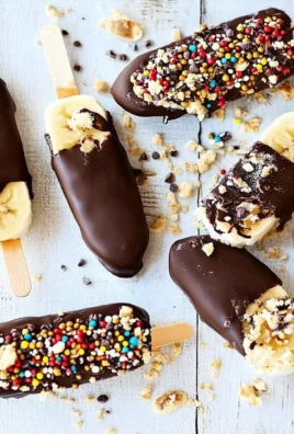 Chocolate-Covered Frozen Bananas