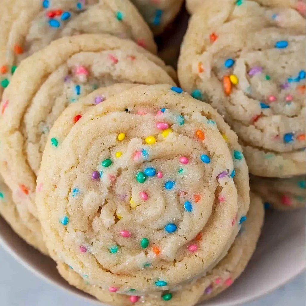 Drop Style Sprinkle Sugar Cookies