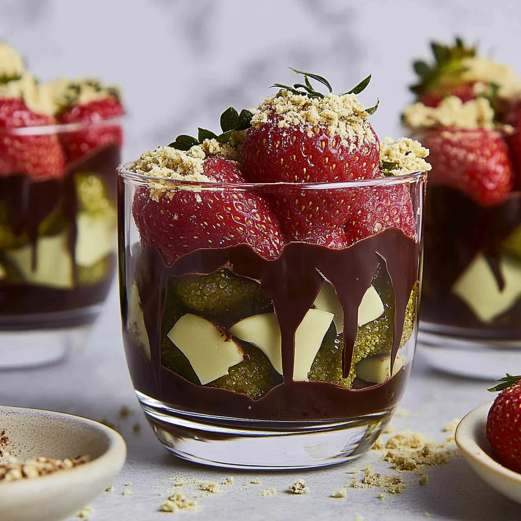 Dubai Chocolate Strawberries