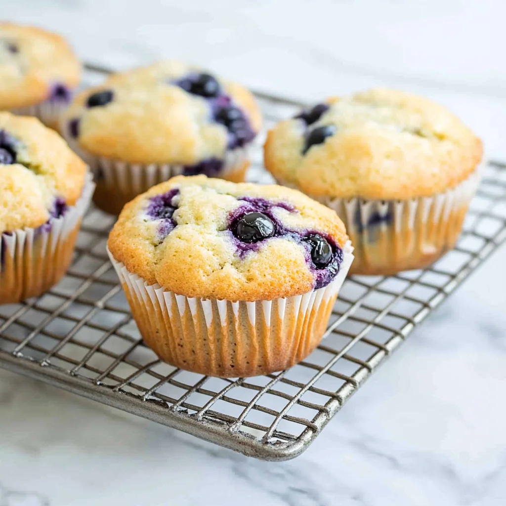Easy Blueberry Muffins