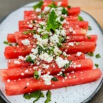 Epic Watermelon Fries With Feta