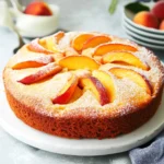 Fresh Peach Cake