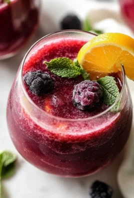 Frozen Citrus Sangria Mocktail