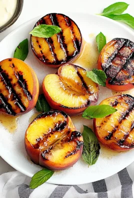 Grilled Peaches