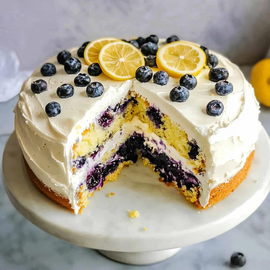 Lemon Blueberry Cake