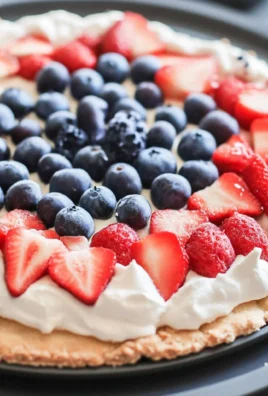 Patriotic Fruit Pizza Recipe