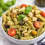 Pesto Chicken Pasta Salad