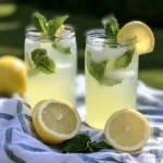 Sparkling Mint Lemonade