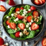 Spinach and Strawberry Salad