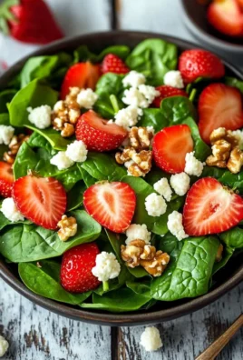 Spinach and Strawberry Salad
