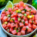 Sweet and Spicy Watermelon Salsa