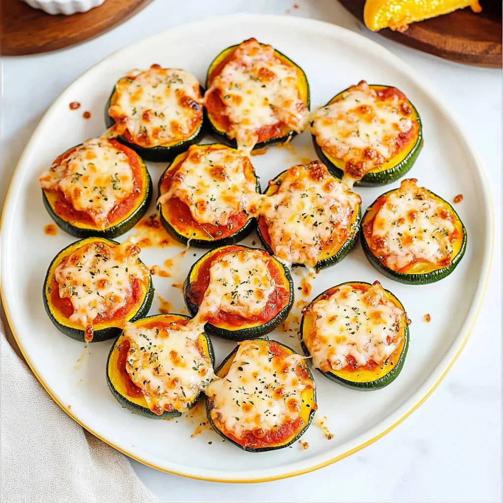 Zucchini Pizza Bites Recipe