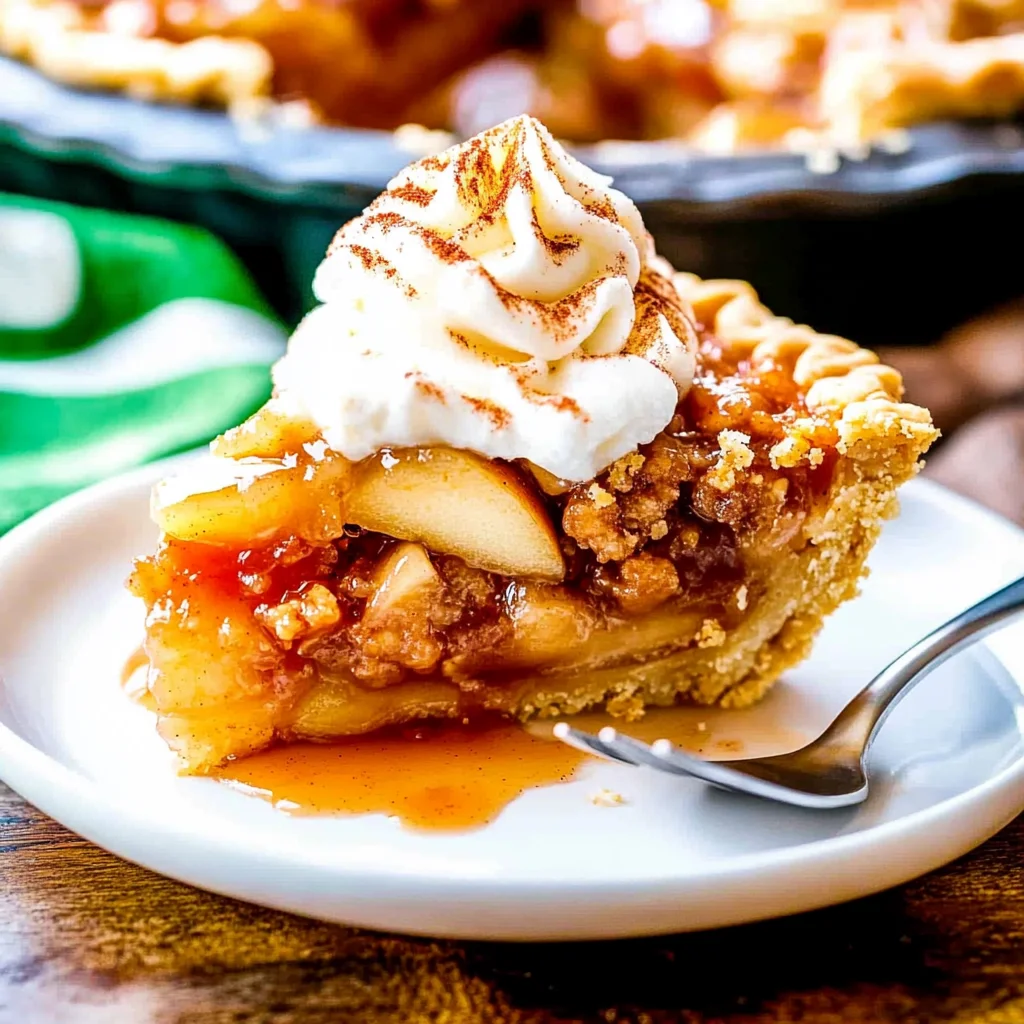 Apple Vanilla Extract (Alcohol-Free) Pie