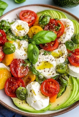 Avocado Caprese Salad