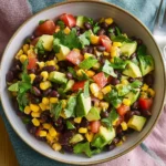 Black Bean Salad with Corn & Avocado