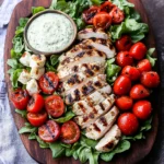 Caprese Grilled Chicken Salad