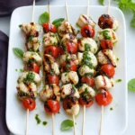 Chicken Caprese Skewers