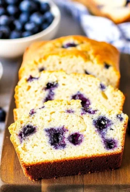 Cream Cheese Blueberry Bread