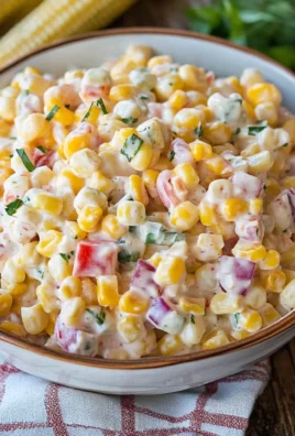 Creamy Corn Salad Recipe