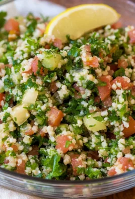 Easy Homemade Tabbouleh (tabouli)