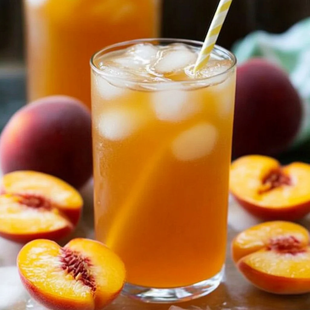 Easy Peach Tea Recipe!