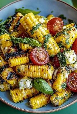 Gegrillter Maissalat (Grilled Corn Salad)
