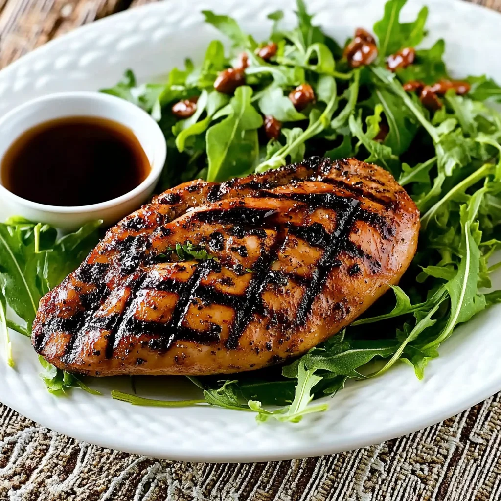 Grilled Chicken with Balsamic Vinegar