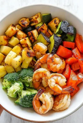 Grilled Shrimp and Vegetable Bowl