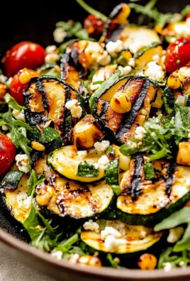 Grilled Zucchini Salad
