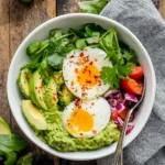 Guacamole Egg Breakfast Bowl Recipe