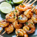 Honey Sriracha Shrimp Kebab Recipe