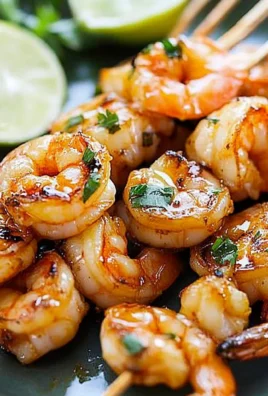 Honey Sriracha Shrimp Kebab Recipe