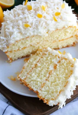 Lemon Coconut Cake