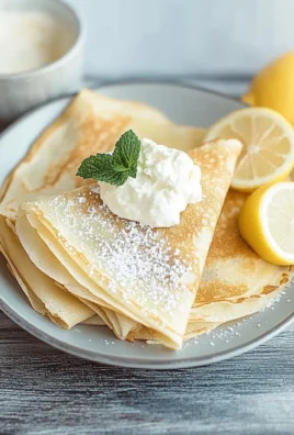 Lemon Ricotta Crepes