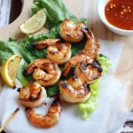 Lemongrass and Sriracha Grilled Shrimp