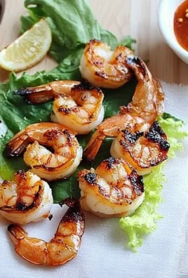 Lemongrass and Sriracha Grilled Shrimp