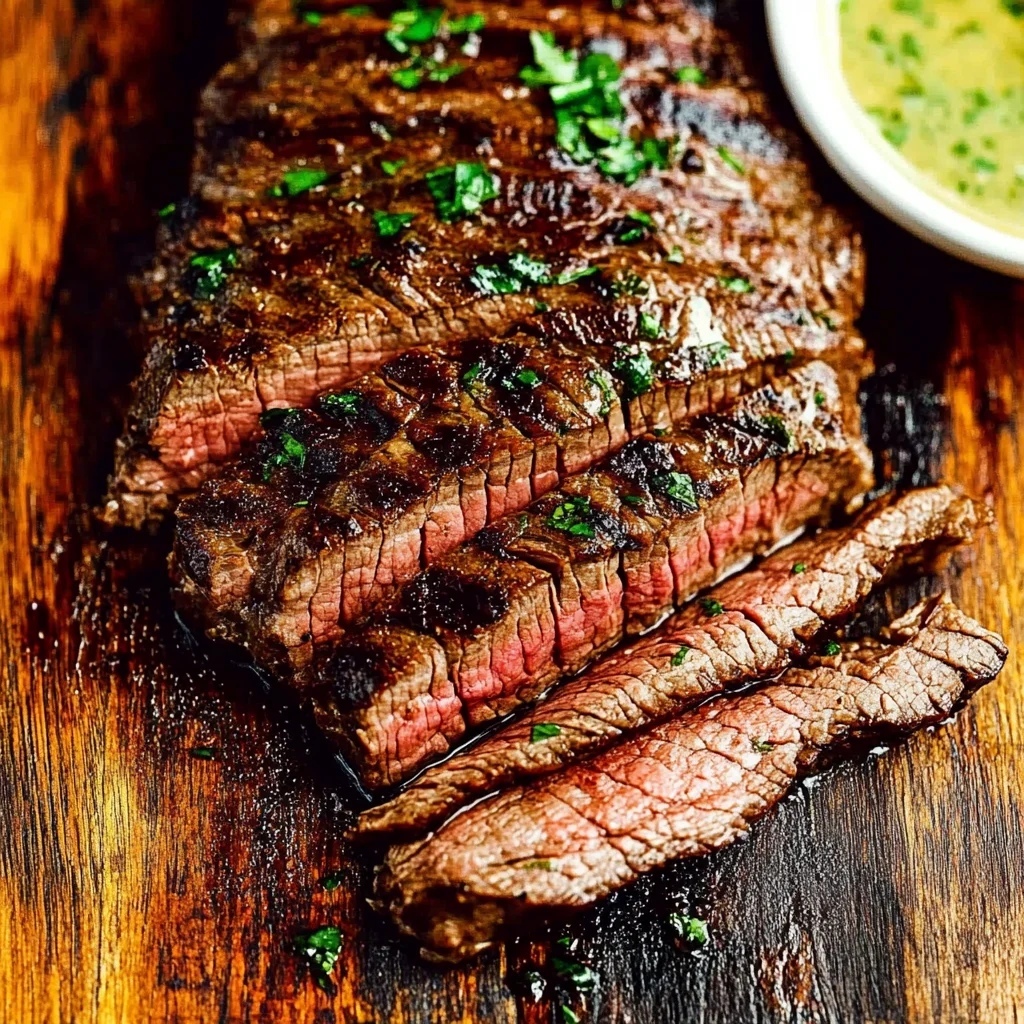 Marinated Grilled Flank Steak
