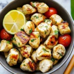 Mediterranean Chicken Bites