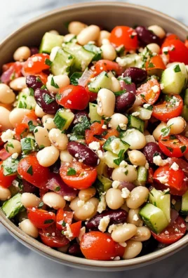 Mediterranean White Bean Salad