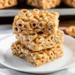 No Bake Peanut Butter Cheerio Bars