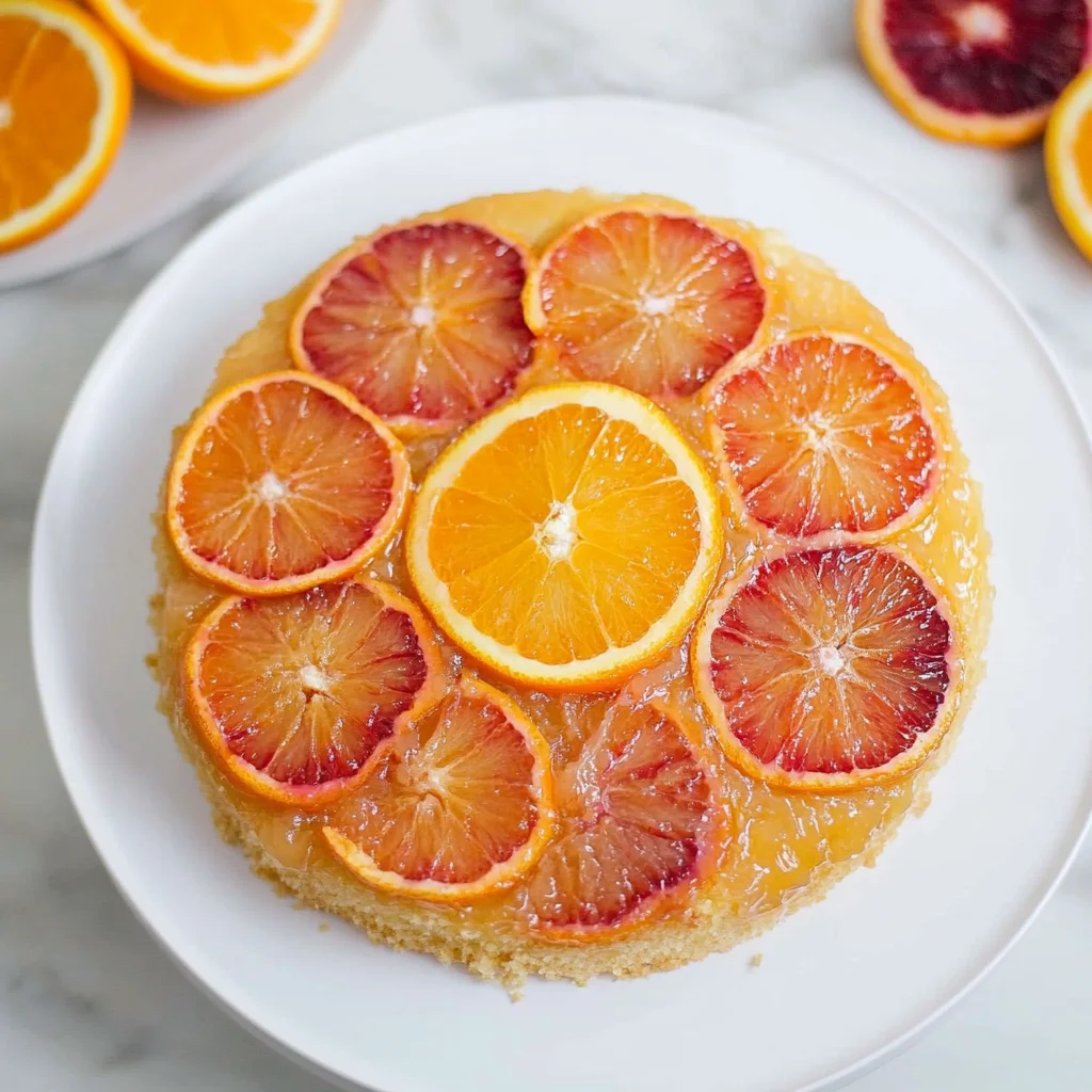 Orange Upside Down Cake